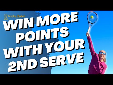Tennis Strategy - How to WIN MORE POINTS with your SECOND SERVE