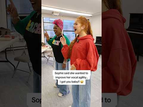 Can Eurovision STAR Learn Hard Vocal Agility EXERCISE w/Coach??!🫢🔥🎶