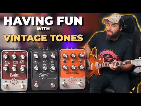 I Discovered the Secret to Authentic VINTAGE GUITAR TONES with UAFX Pedals!