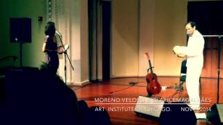 Moreno Veloso and Clarice Magalhães at Art Institute of Chicago