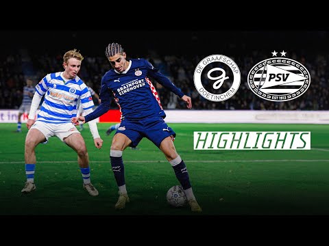 Highlights | Jong PSV verliest nipt in wedstrijd vol kansen