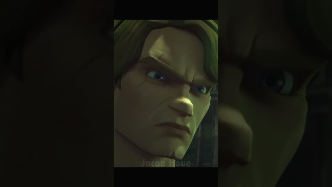 Anakin shows his dark side