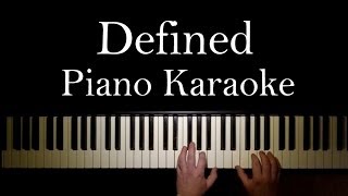 Defined (Ronan Parke) Piano Karaoke