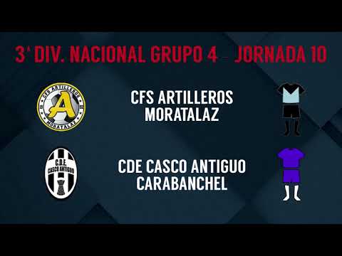 Jornada 10: CFS Artilleros Moratalaz - CDE Casco Antiguo Carabanchel