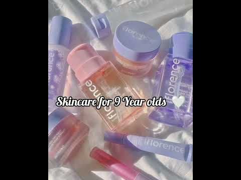 Skincare For 9 year olds 🤍 // #aesthetic #skincaretips #9yearold 🌿