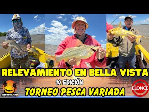 Disfrutando de la pesca en Bella Vista Relevamiento Torneo Pesca Variada