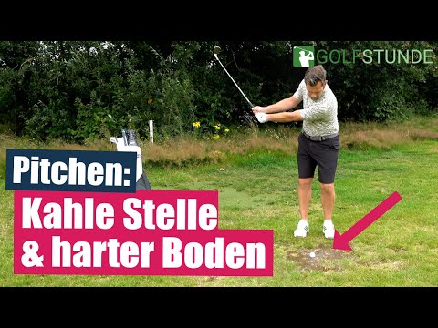 Pitch kahle Stahle harter Boden