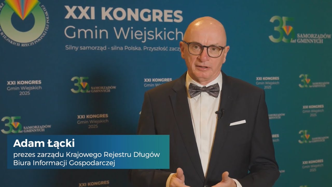 Adam Łącki <br>  Prezes Zarządu Krajowego Rejestru Długów Biura Informacji Gospodarczej