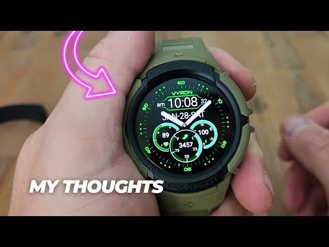 Spigen Rugged Armor Pro Designed for Samsung Galaxy Watch5 Pro Band with Case Protector 45mm