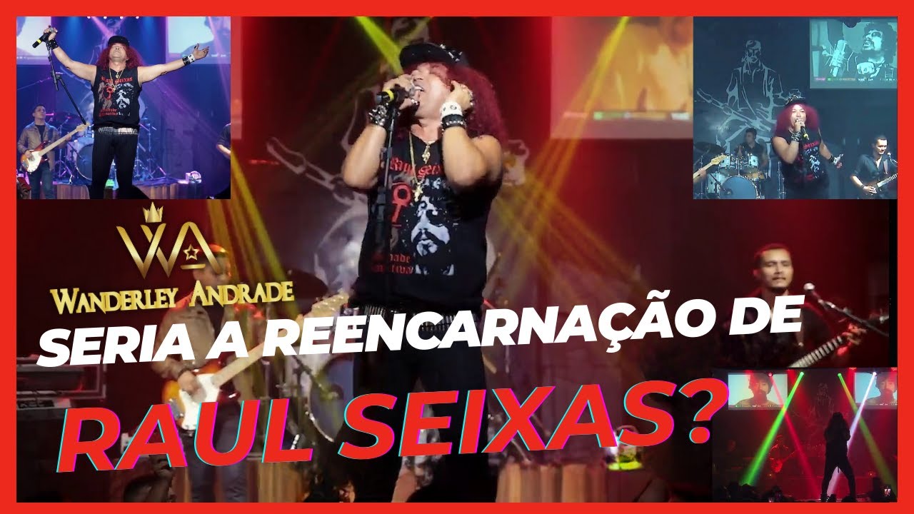 DVD TRIBUTO A RAUL SEIXAS - WANDERLEY ANDRADE (Cover)
