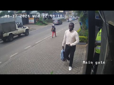IDENTIFIED! Nairobi Man caught on camera in Westlands Hotel stealing laptops from workshop attendees