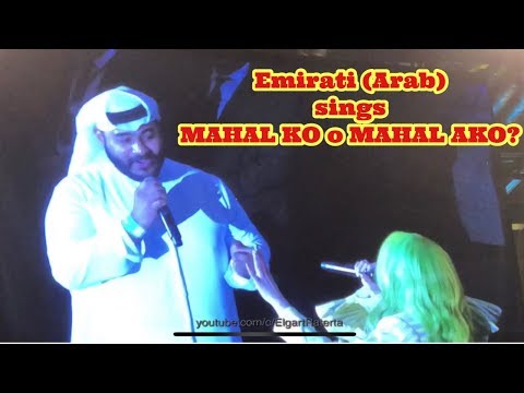 Emirati (Arab) sings Mahal Ko o Mahal Ako? With Kz | SUPREME: KZ Tandingan Live in Dubai