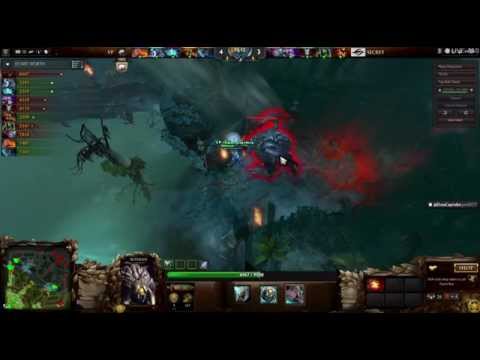 Dota 2 [Perpective] VP Illidan - Drow lv 8 How To Solo Rosh and Escape