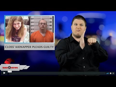 Closs' kidnapper pleads guilty (ASL - 3.27.19)