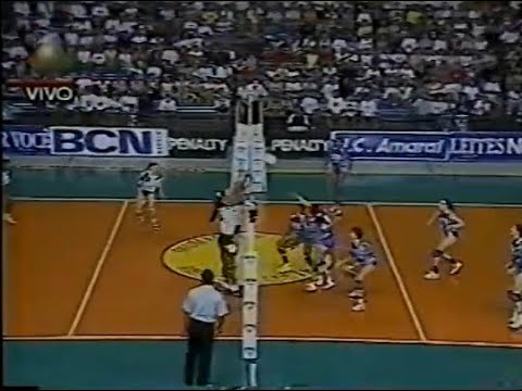 Campeonato Paulista de volei feminino 96  - JC Amaral Recra x BCN Osasco - 1º jogo final