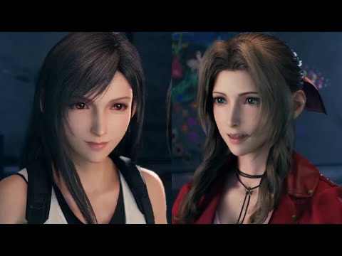 All Aerith and Tifa Friendship Scenes | FANTASY VII REMAKE
