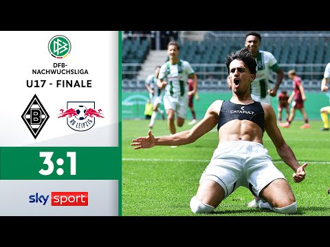 GLADBACH KRÖNT SICH ZUM U17-MEISTER! | Borussia M'gladbach U17 - RB Leipzig U17 | DFB-Nachwuchsliga