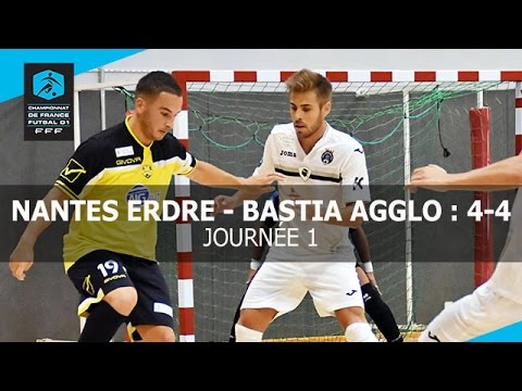 J1 : Nantes Erdre - Bastia Agglo (4-4), le résumé