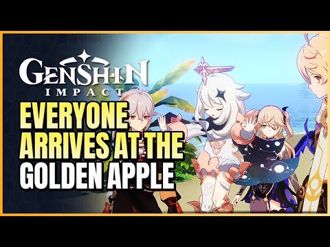 Summertime Odyssey Part 1 Full Story | Everyone Arrives At Golden Apple Archipelago | Genshin Impact