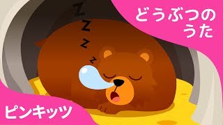 とうみん | Hibernation Song | どうぶつのうた | ピンキッツ童謡