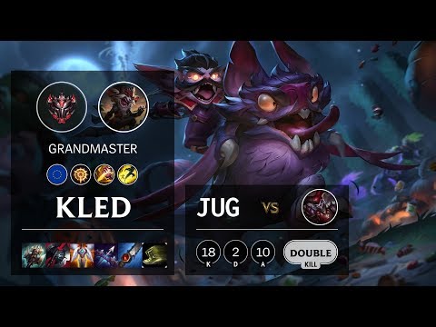 Kled Jungle vs Shaco - EUW Grandmaster Patch 10.3