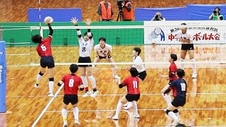 【2024JOC都道府県対抗バレー】決勝　京都選抜 vs 東京選抜　第1セット＜女子バレーボール＞