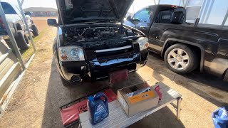 1999-2004 Nissan Frontier 3.3L Timing Belt Replacement (1996-2004 VG33E)