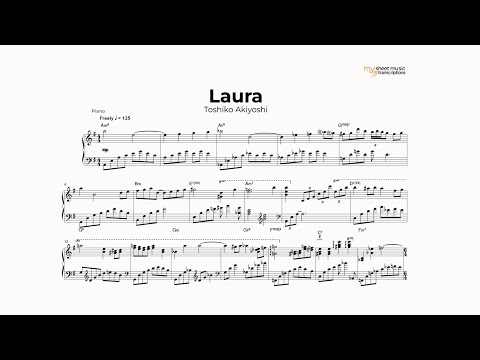 Toshiko Akiyoshi - Laura (Jazz Transcription)