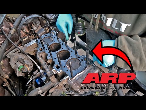 Rescued Wagon Upgrades ! ARP Head Studs + MLS Headgasket