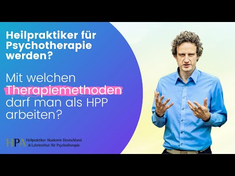 Mit welchen Therapiemethoden darf ein Heilpraktiker für Psychotherapie arbeiten