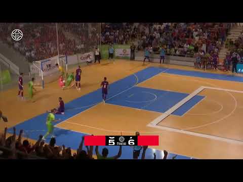 Gol Gordillo (2-4) Mallorca Futsal - Barça FS. J7, 1Div. LNFS