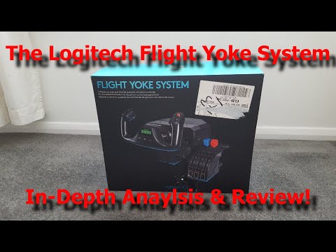 The Logitech Flight Yoke System - A Complete Analysis, Overview and Review: Ideal First Yoke System!