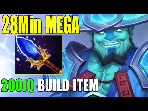 Unbelievable GAME [Storm Spirit] 28Min Mega Still ComeBack With 200IQ Item Scepter (HighLights 7.24)