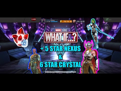 MCOC WHAT IF Compensation Crystal Opening (+ 5 Star Nexus, 6 Star Crystalk & More!)