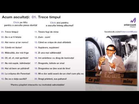 Gica Petrescu - Trece timpul (01/20) [Cu paharelul dupa mine]