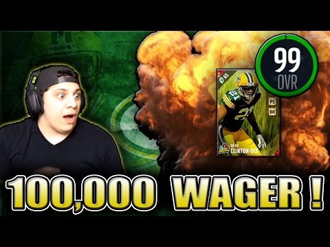 WE DONT SAY "MOSS" FOR NOTHING! (99 HA HA CLINTON-DIX GAMEPLAY) - MADDEN 17 ULTIMATE TEAM