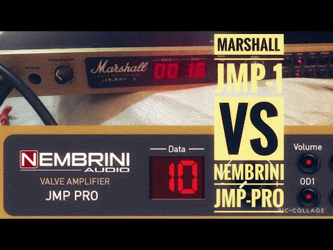Marshall JMP 1 vs Nembrini JMP PRO Comparison
