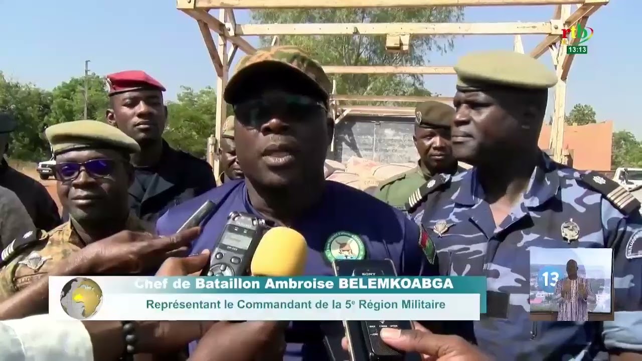 Faso Mêbo Bankui et Sourou: Les FDS remettent 10 tonnes de ciment