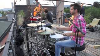 MY NAME IS GEORGE live - rooftop terrace concert, Rufener Zürich 23 Aug 2013, claxmusic