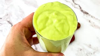 This Keto Avocado Smoothie Recipe is INSANELY Creamy and Filling (Only 4 Ingredients)!