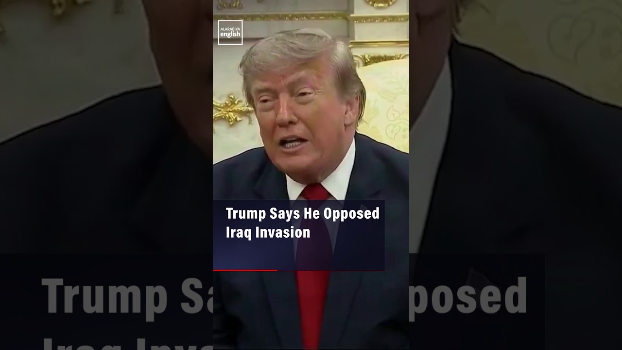 Video | Trump Says He Opposed Iraq Invasion