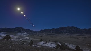 preview picture of video 'Lunar eclipse, Boulder, Colorado'