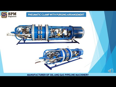 Pneumatic Internal Clamp With Purging System