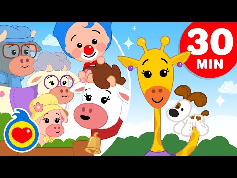 A Vaquinha Laura e Sua Família 🐮 e + canções para dançar (30 Min) 💃🕺 | Um Herói do Coração ❤️