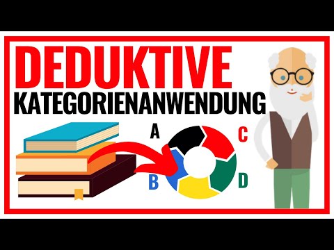 Deduktive Kategorienanwendung nach Mayring (am Beispiel Interviews) 📚