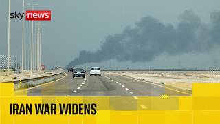 Download lagu US vows to 'finish war' as Iranian strikes reported across Middle East | Sky News coverage mp3