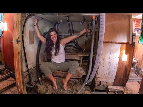 We Bought an Abandoned Sailboat for 1€! 3 MONTHS INTO OUR PROJECT... | SAILING SEABIRD Ep. 13