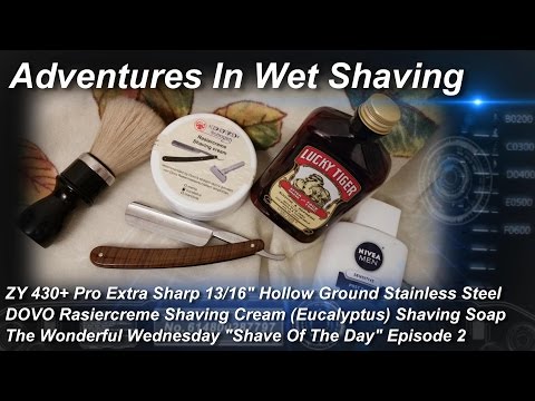 ZY 430, DOVO Rasiercreme Eucalyptus, the Wonderful Wednesday #SOTD Ep2