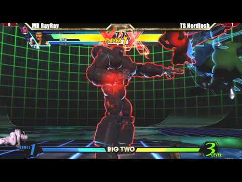 UMVC3 Losers Final MH RayRay vs TS Nerdjosh -  Big Two #50 Tournament