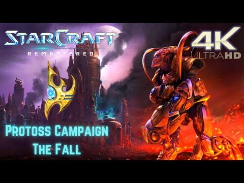 StarCraft Remastered [ 4 ] Original Protoss Playthrough  - The Hunt for Tassadar
